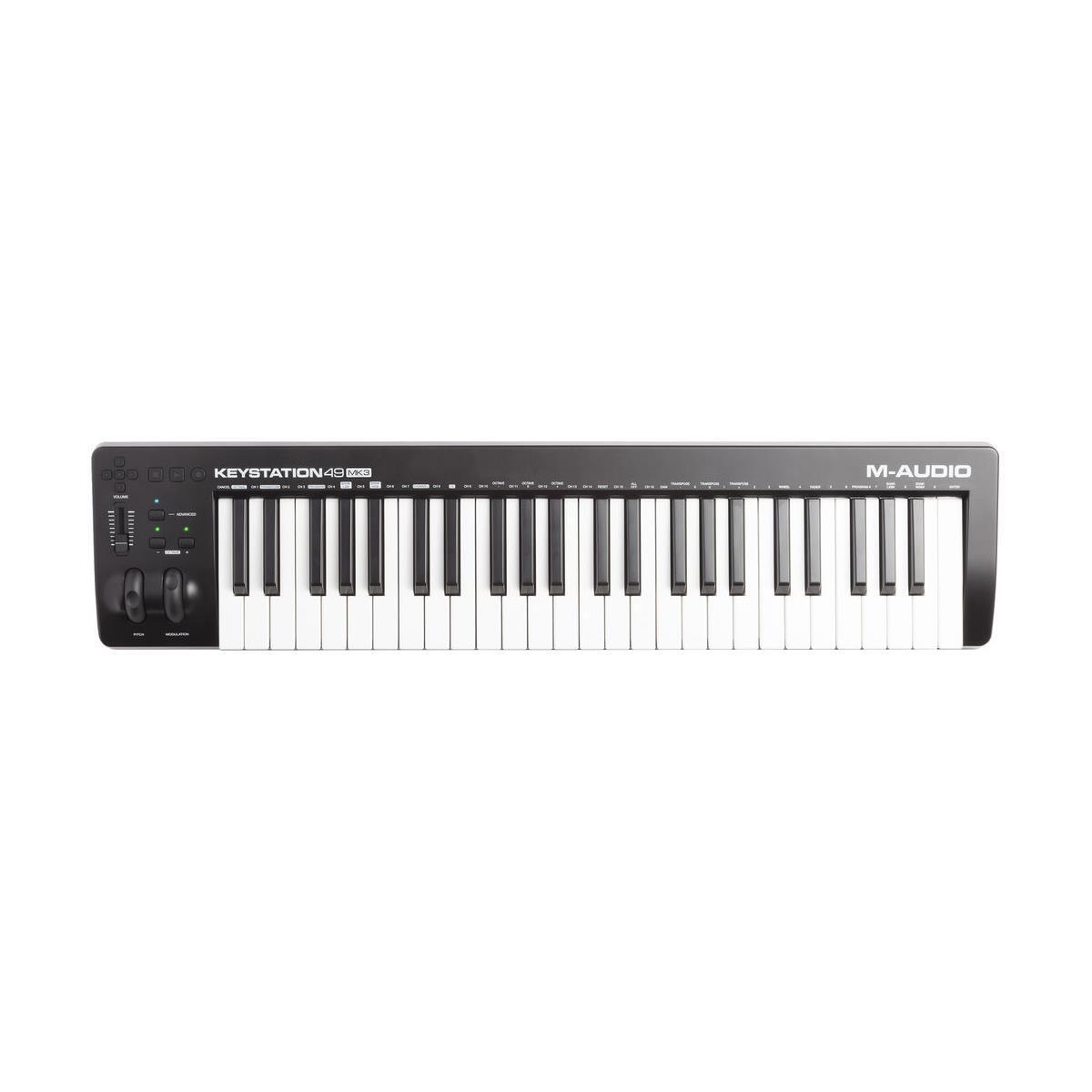 M-Audio Keystation 49 MK3 49-Key USB Powered MIDI Keyboard Controller - Fresh Stock Dated December 2025