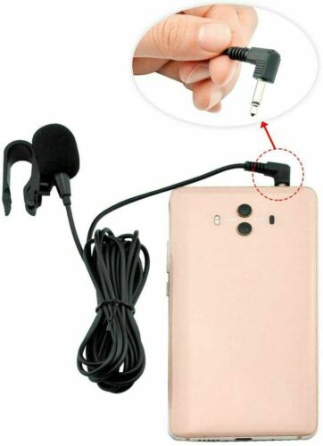 Professional Car Audio External Microphone 3.5mm Jack Plug Wired For Auto PC - Fresh Stock Dated January 2026
