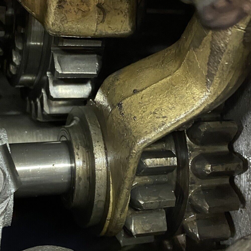 Original 57-59 MG MGA Mid-1500 Manual Gearbox Assembly OEM - Fresh Stock Dated January 2026