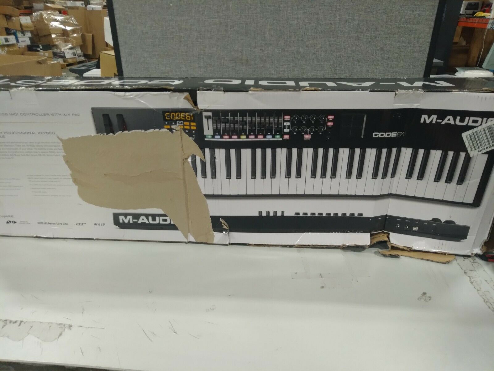 NEW M-Audio Code 61/ 61-Key USB MIDI Keyboard Controller with X/Y Pad - Fresh Stock Dated December 2025