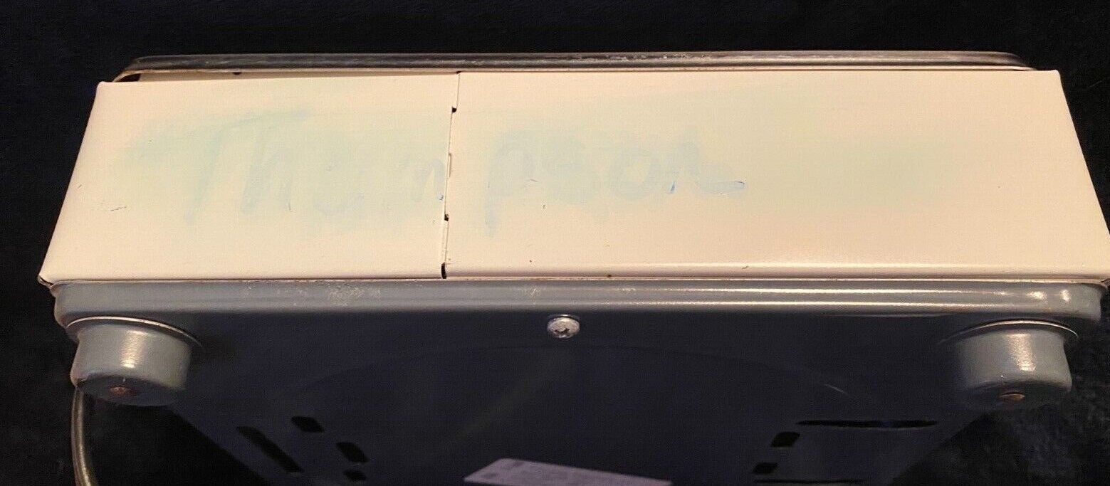 Capitol Cook’ette 1 Burner Portable Electric Hotplate Model UL-280 Tested~Works - Fresh Stock Dated February 2026