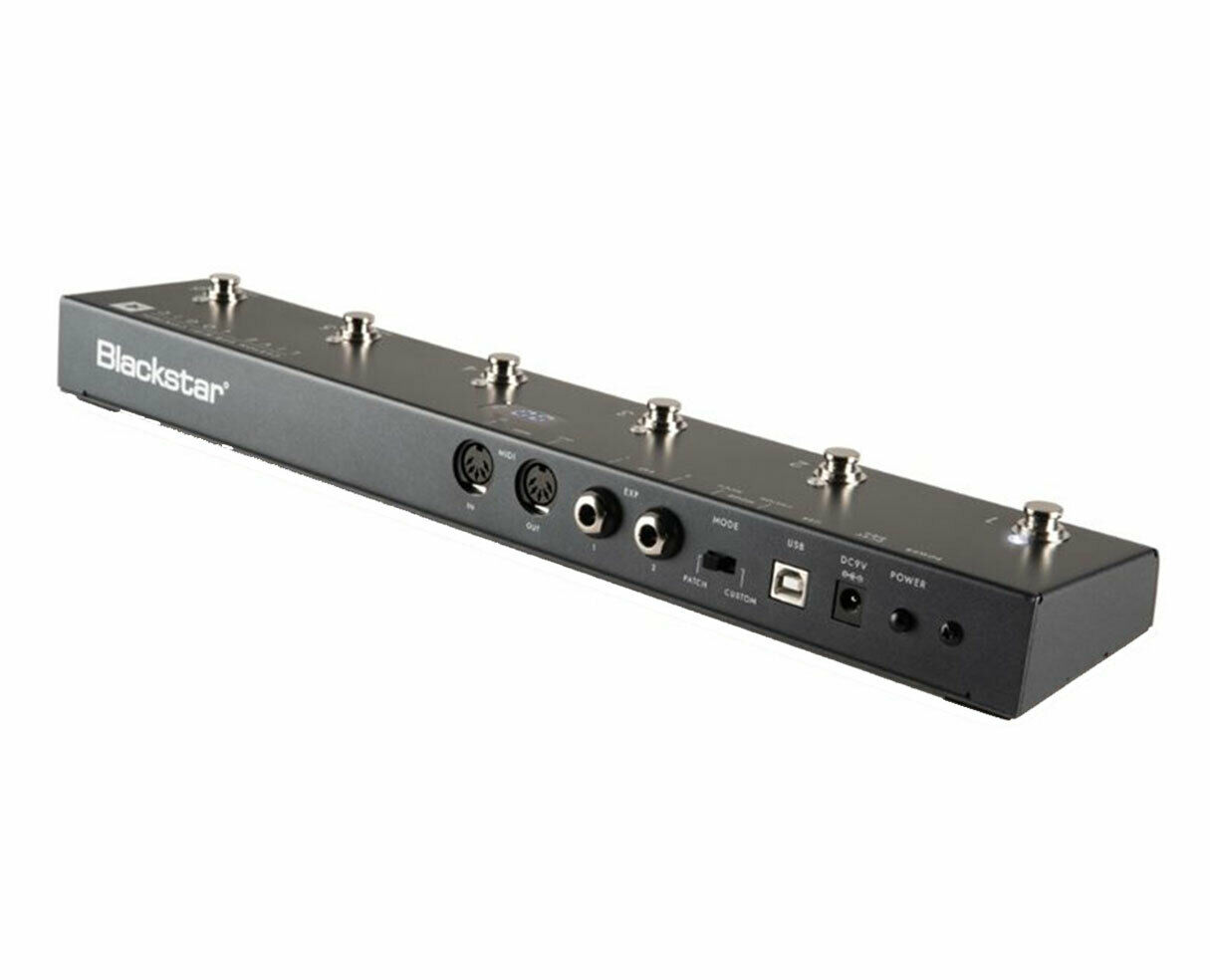 Blackstar LIVLOGICMIDI Live Logic 6 Button Midi Footcontroller - Fresh Stock Dated December 2025