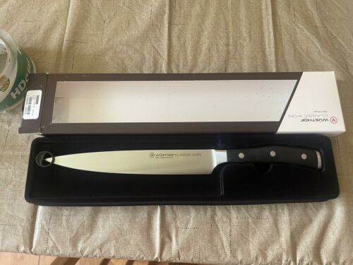 Wusthof Classic Ikon 8” Carving Knife - Fresh Stock Dated January 2026