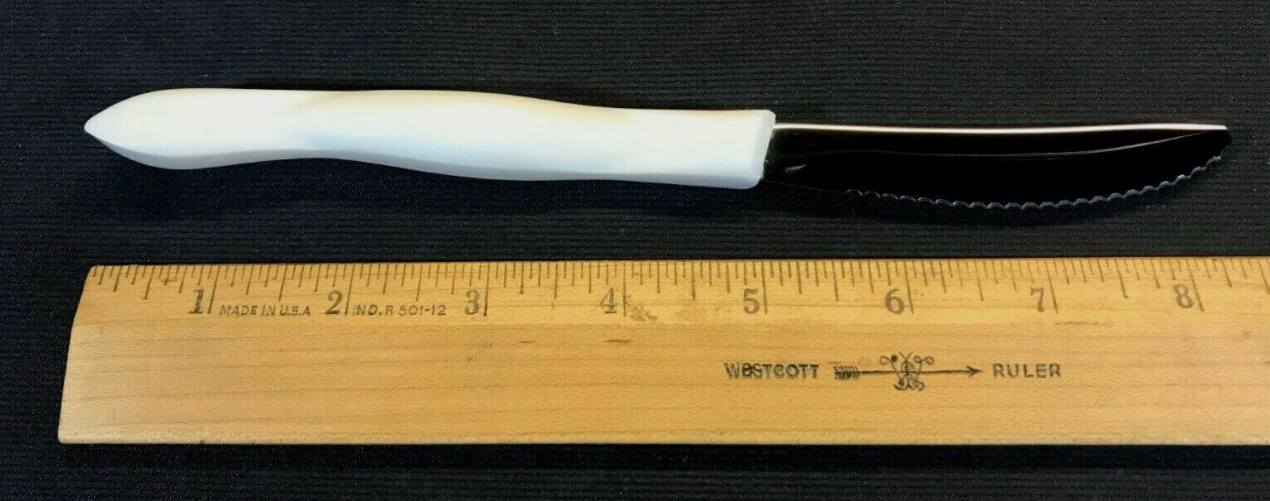 New Cutco Steak/Table Knife 1759 Pearl (White) Handle Forever Guarantee Fastship - Fresh Stock Dated January 2026