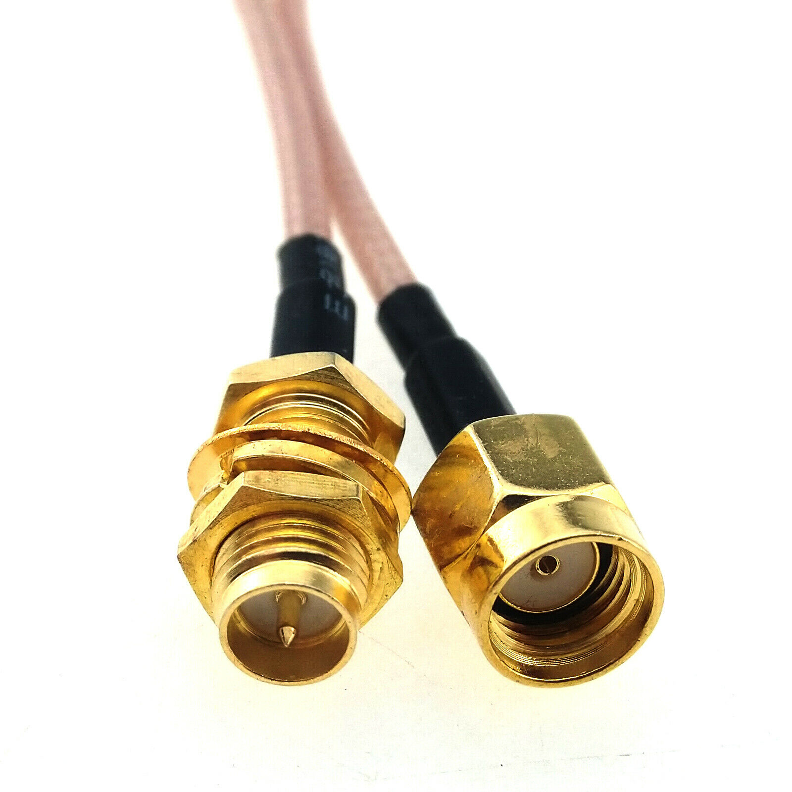 WiFi Antenna Extension Cable RP-SMA Male to Female Extend Wire 6.6ft RG316 Cord - Fresh Stock Dated December 2025