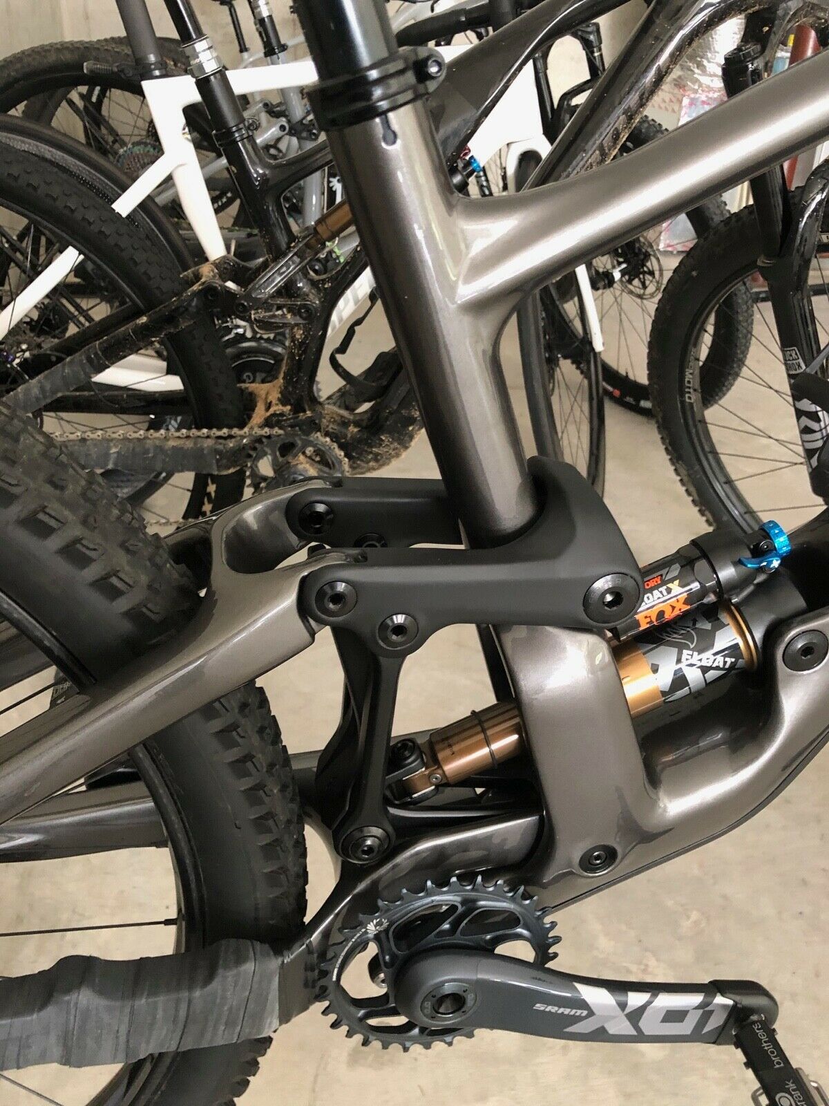 NEW 2021 Specialized Enduro Frame (Size S3) w/ 2022 Fox Float X & Lyrik Ultimate - Fresh Stock Dated December 2025