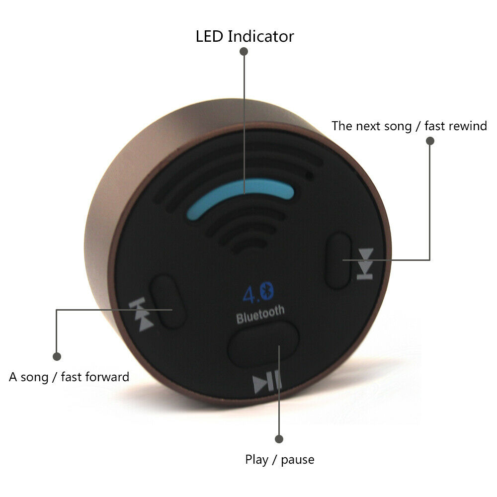 Bluetooth Car Kit Hands-Free Wireless Talking & Music Streaming - Fresh Stock Dated December 2025