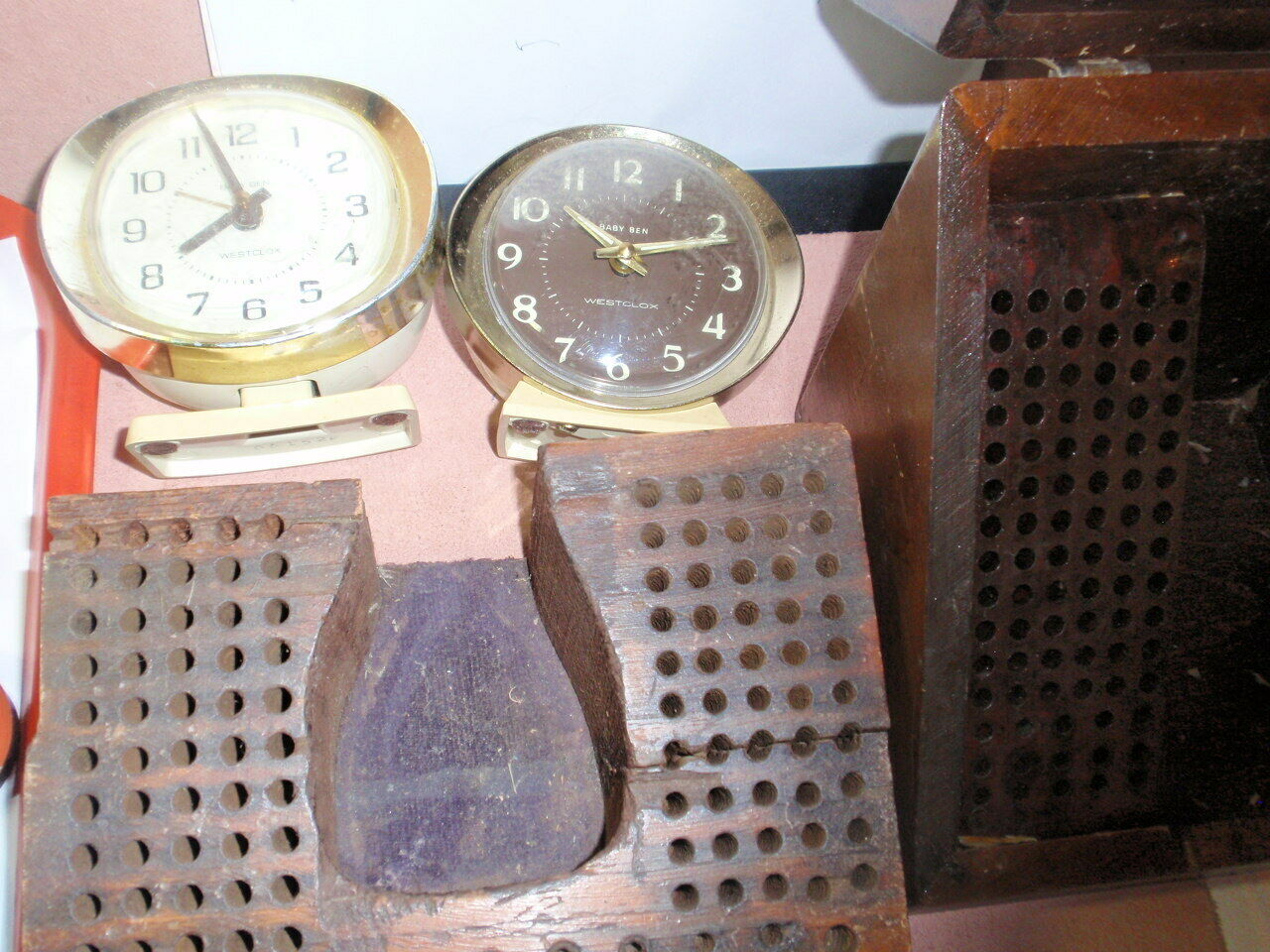 USA C&E Jewelry Tool& watch Staking Wood Box & Watch Movement case Lot #NBX JP26 - Fresh Stock Dated December 2025