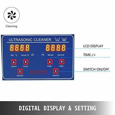 VEVOR Ultrasonic Cleaner 2L Ultrasonic Parts Cleaner Professional Stainless S... - Fresh Stock Dated December 2025