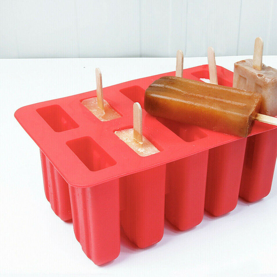 Cell Popsicle Molds Silicone DIY Frozen Ice Cream Mold Ice Lolly Pop Maker - Fresh Stock Dated February 2026