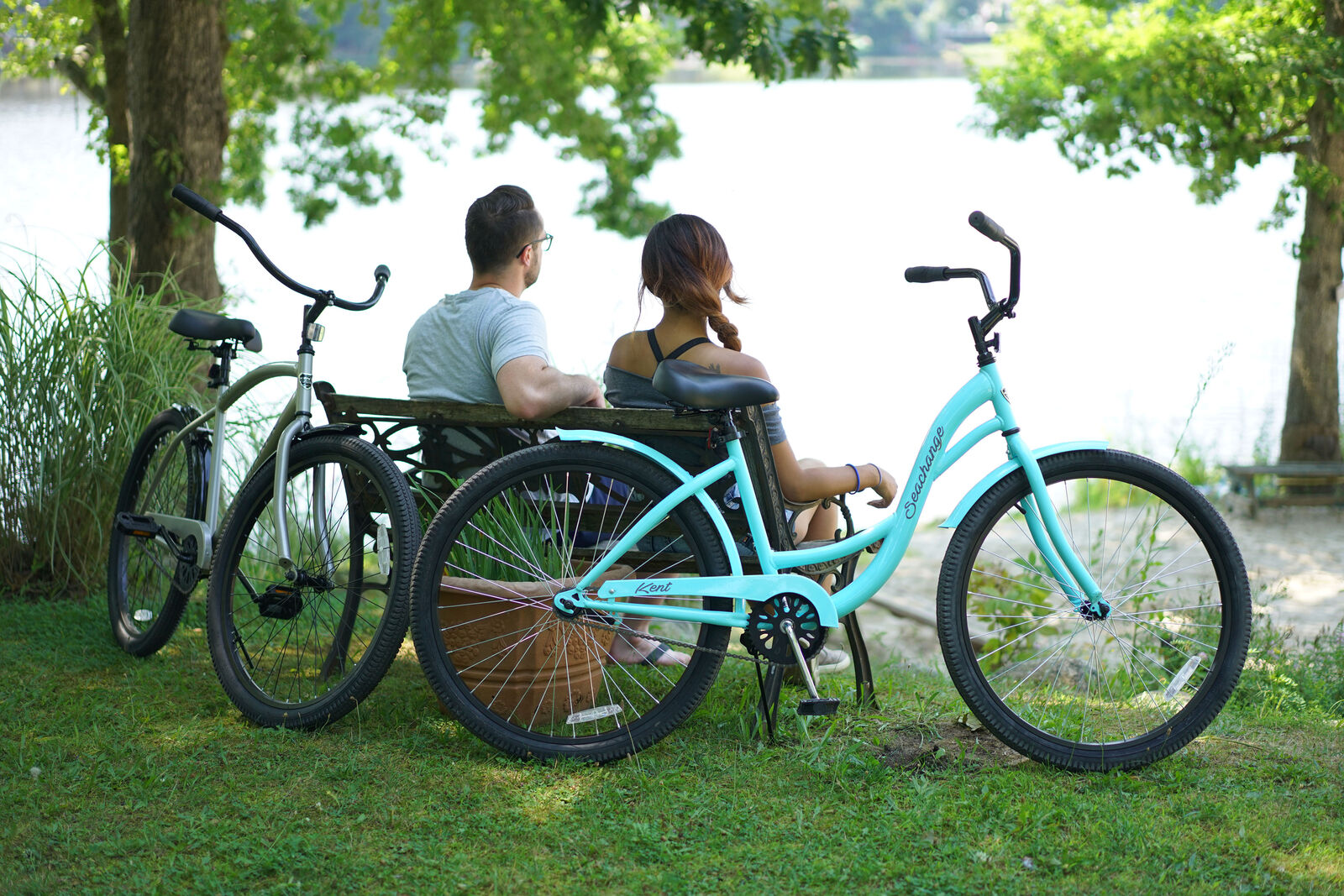 KENT 26 INCH SEACHANGE WOMENS BIKE, BLUE *DISTRESSED PKG - Fresh Stock Dated January 2026