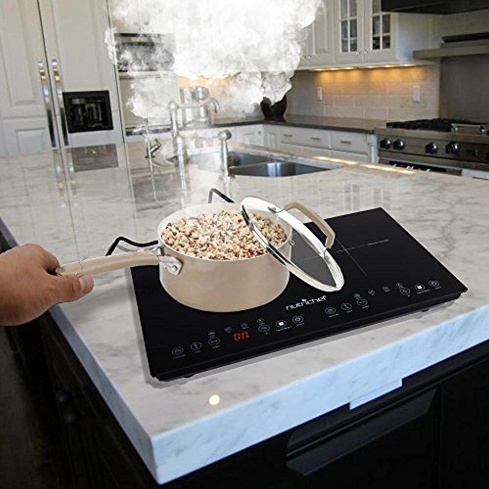 Dual Induction Cooktop - Double Countertop Burner with Digital Display - Fresh Stock Dated February 2026