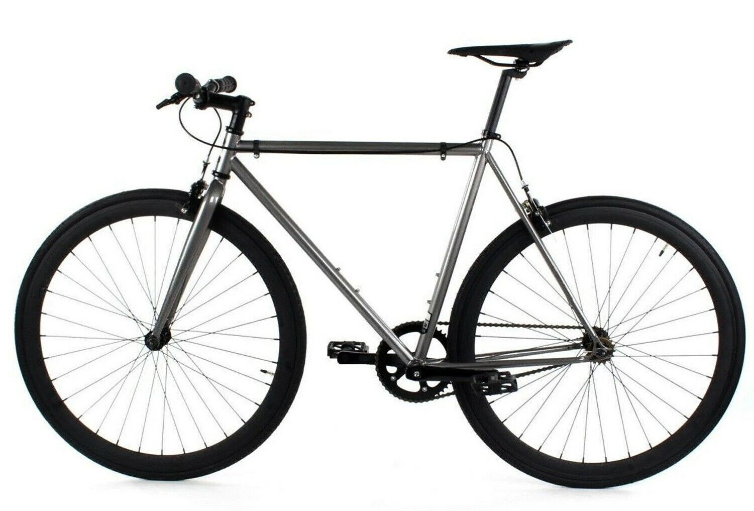 Golden Cycles Fixed Gear Single Speed Bike Bicycle Asphalt - 41 To 63 CM CHOICE - Fresh Stock Dated December 2025