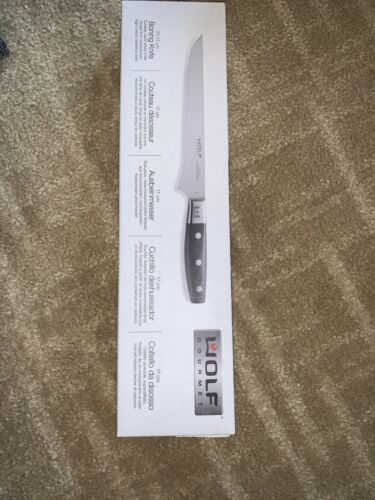 Wolf Gourmet Boning Knife 12”With Handle 7”Blade Length - Fresh Stock Dated January 2026