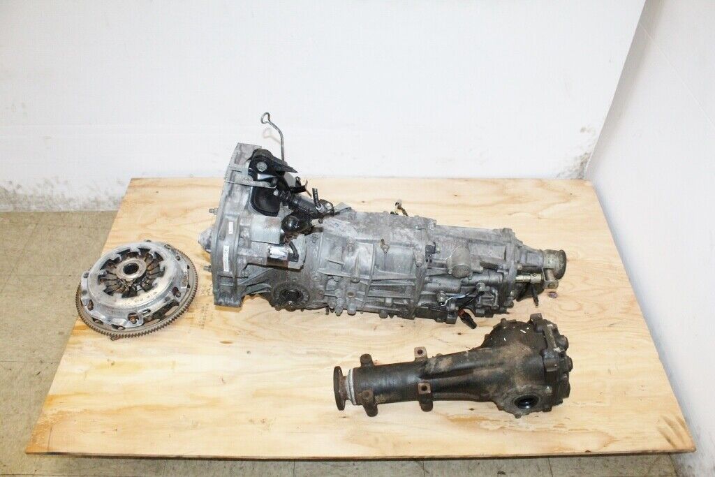 02-03-04 JDM SUBARU IMPREZA WRX 5 SPEED AWD TRANSMISSION 4.11FD MATCHING DIFF - Fresh Stock Dated January 2026