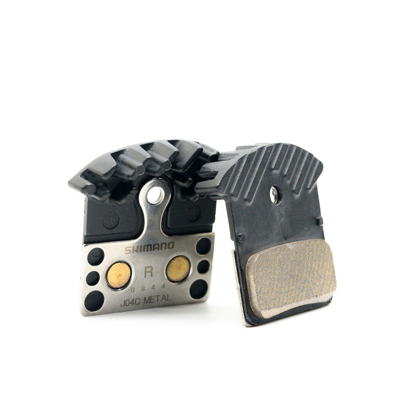 Shimano J04C  Metal Cooling Fins IceTech Disc Brake Pads XT XTR SLX Deore - Fresh Stock Dated December 2025