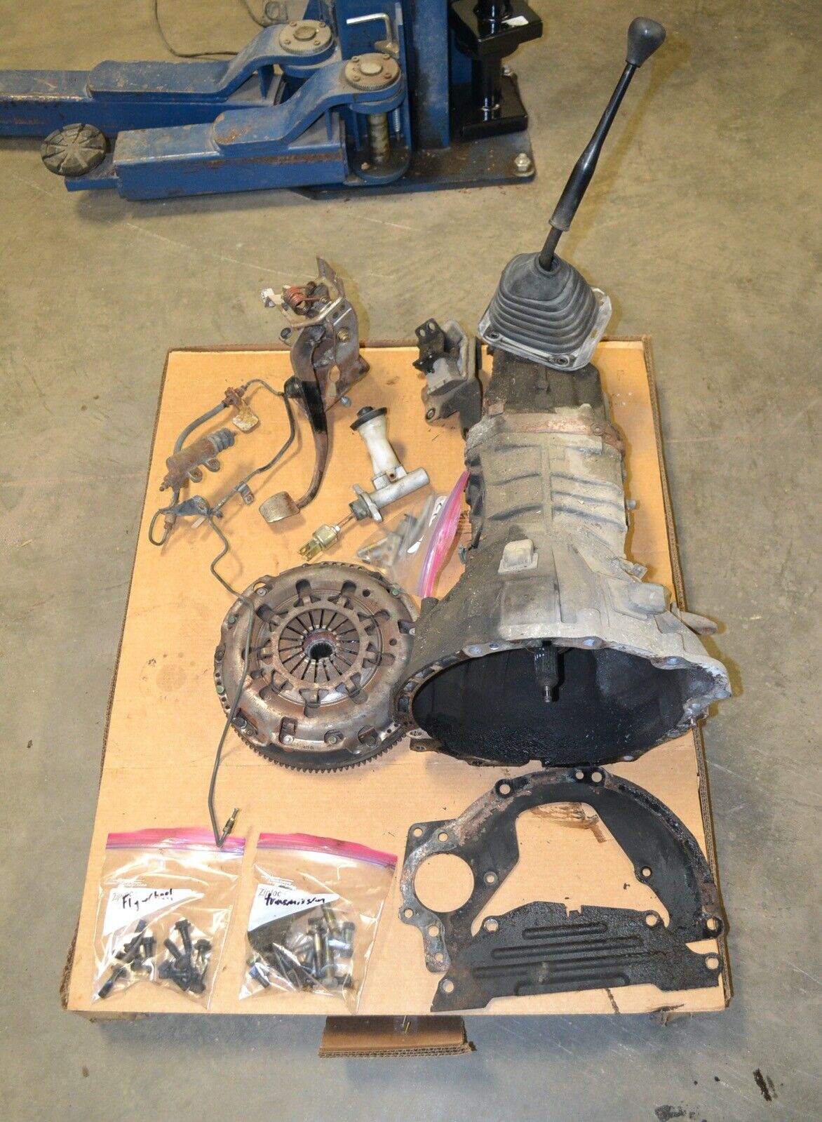 Toyota T100 Manual Transmission Complete Swap Clutch Pedal Shifter 3ZR FE 4 cyl - Fresh Stock Dated December 2025