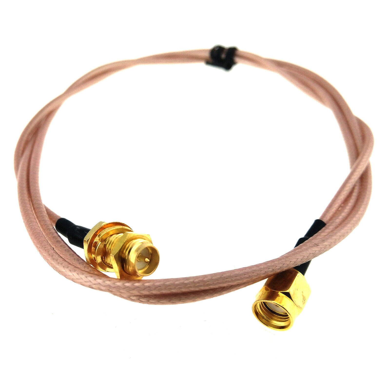 WiFi Antenna Extension Cable RP-SMA Male to Female Extend Wire 6.6ft RG316 Cord - Fresh Stock Dated December 2025