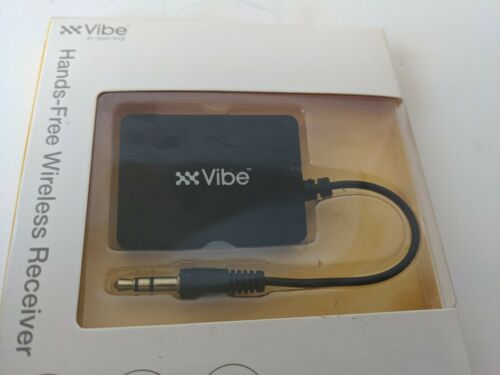 Vibe Essential Hands Free Wireless Receiver With 3.5MM AUX Connection New - Fresh Stock Dated December 2025