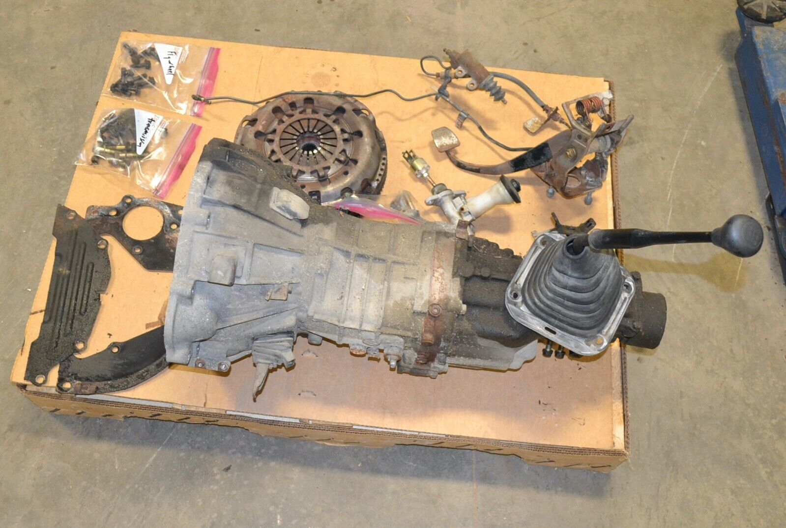 Toyota T100 Manual Transmission Complete Swap Clutch Pedal Shifter 3ZR FE 4 cyl - Fresh Stock Dated December 2025