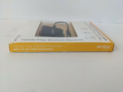 Vibe Essential Hands Free Wireless Receiver With 3.5MM AUX Connection New - Fresh Stock Dated December 2025