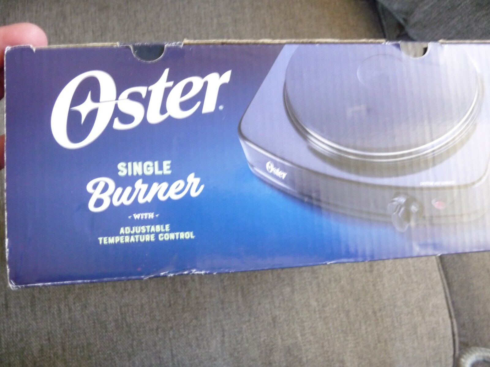 Oster Solid Single Burner Hot Plate CKSTSB100-B-015 Adjustable Temperature - Fresh Stock Dated February 2026