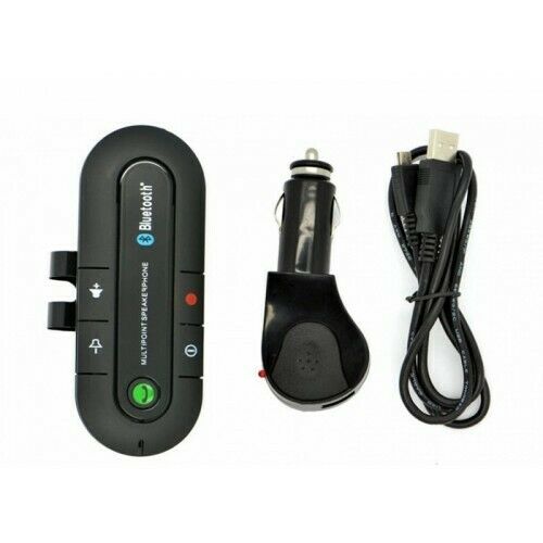 Wireless Multipoint Bluetooth Hands Free In Car Speakerphone Sun Visor Clip Kit - Fresh Stock Dated December 2025