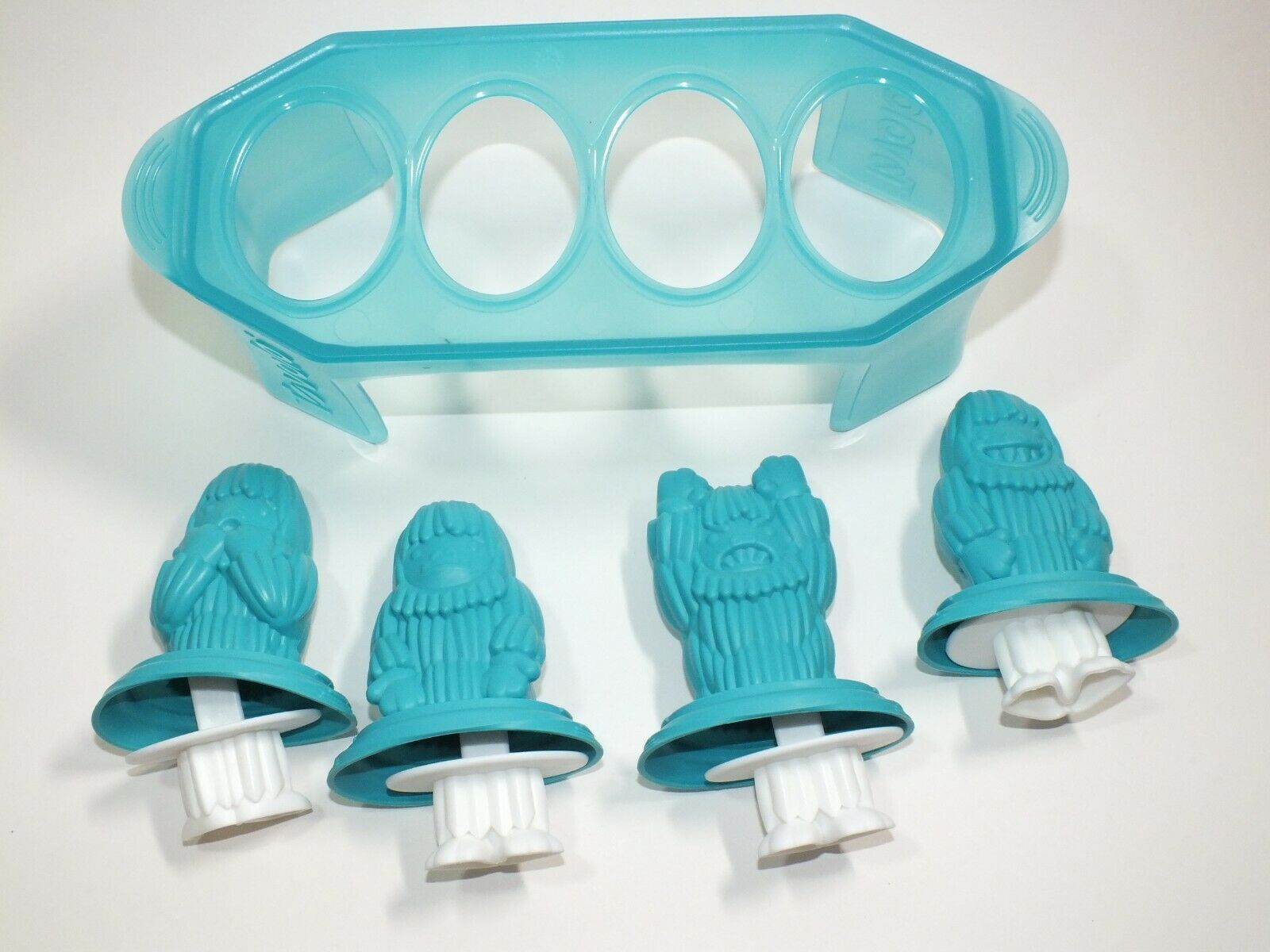 Tovolo Yeti Pop Molds Silicone Popsicle 4 Molds with Stand Halloween Monster - Fresh Stock Dated February 2026