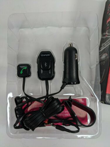 iSimple BT52IS BluStream Bluetooth Kit Hands-free Plug & Play for Smartphones - Fresh Stock Dated January 2026