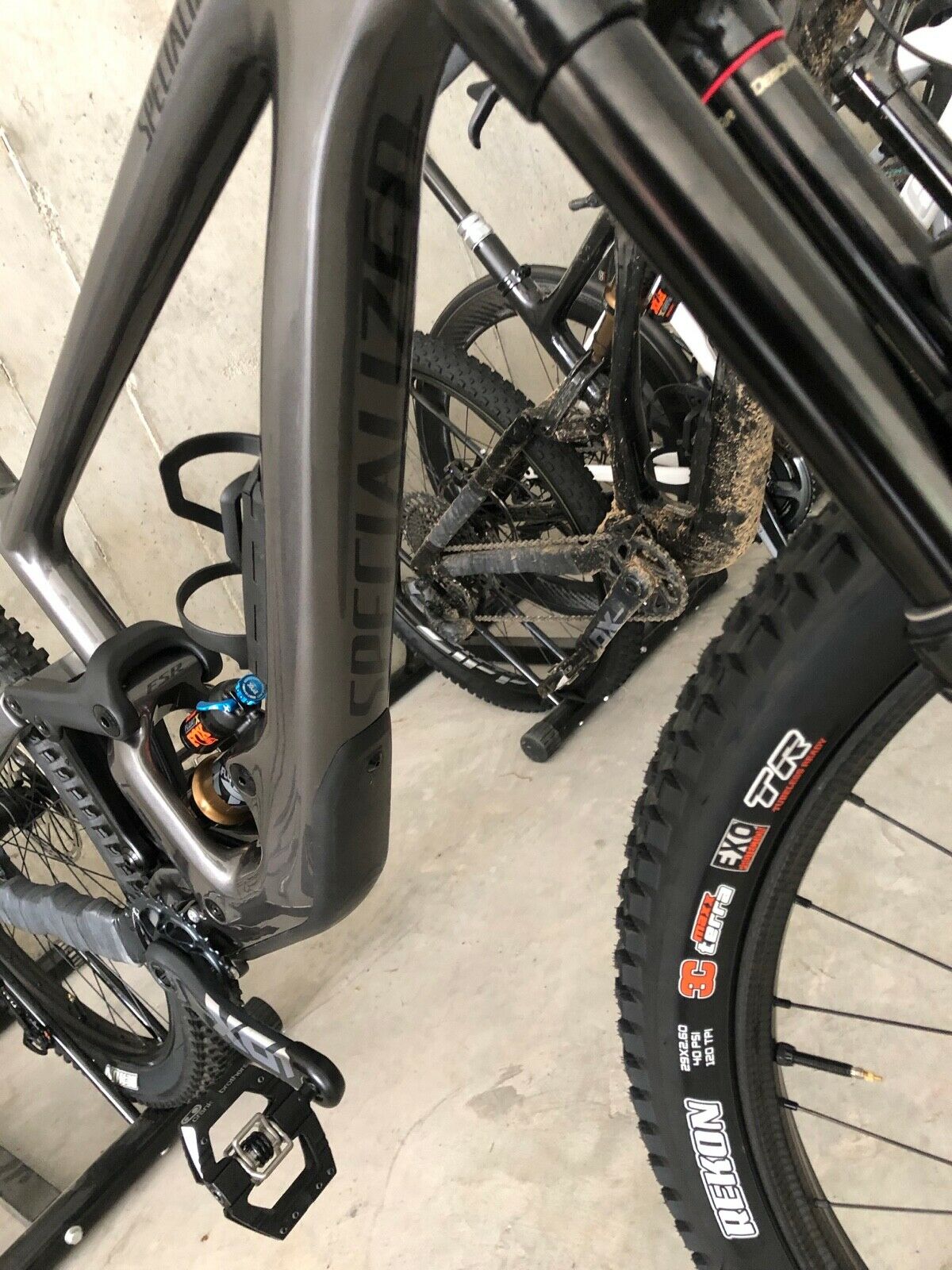 NEW 2021 Specialized Enduro Frame (Size S3) w/ 2022 Fox Float X & Lyrik Ultimate - Fresh Stock Dated December 2025