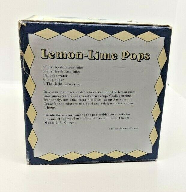 BRAND NEW!  Williams Sonoma Space Pop Molds Tray Popsicle Maker - Fresh Stock Dated February 2026