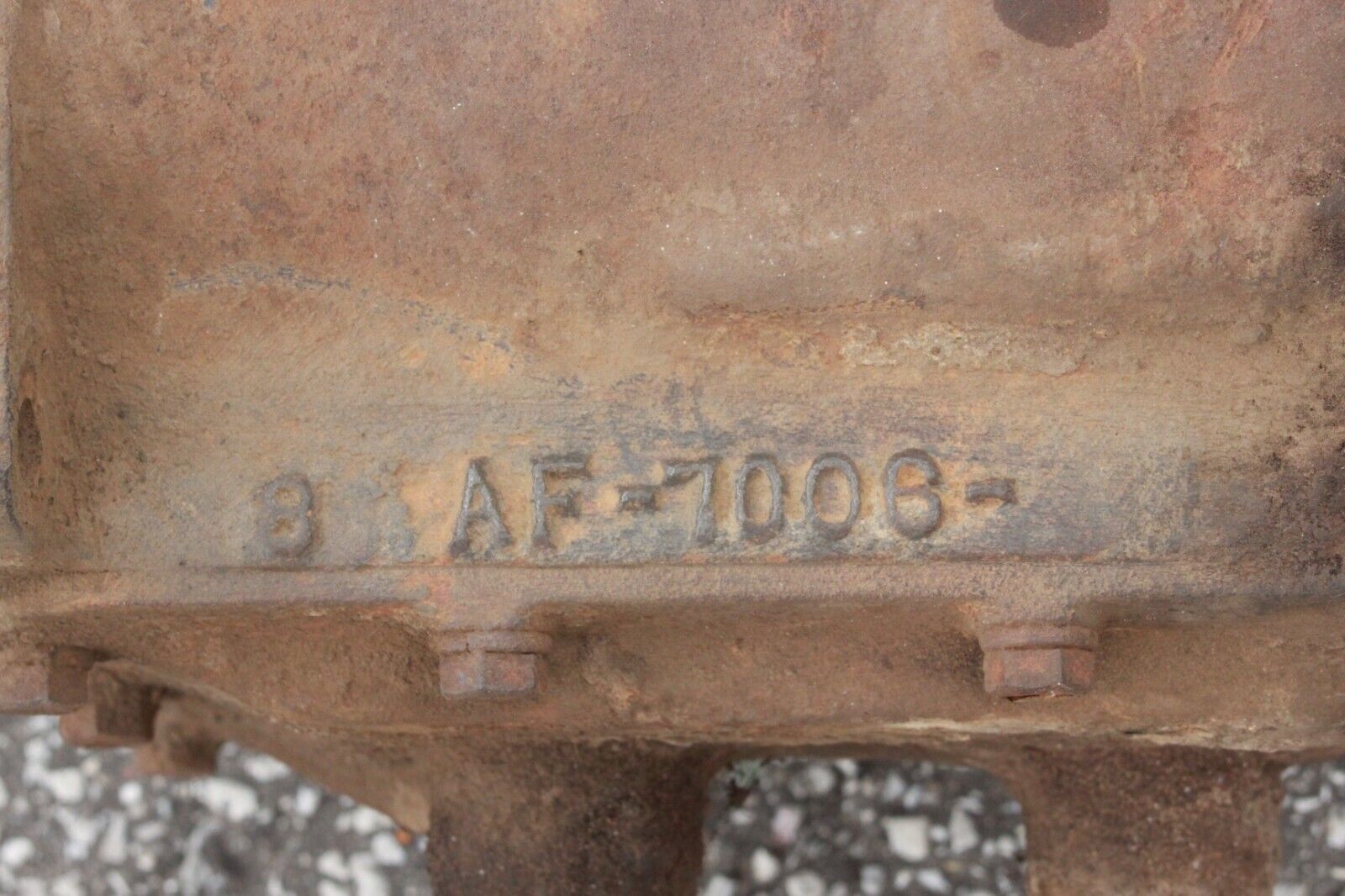 Original 1958-62 Ford Car Truck 3-Speed Manual Transmission Assembly AF-7006 - Fresh Stock Dated December 2025