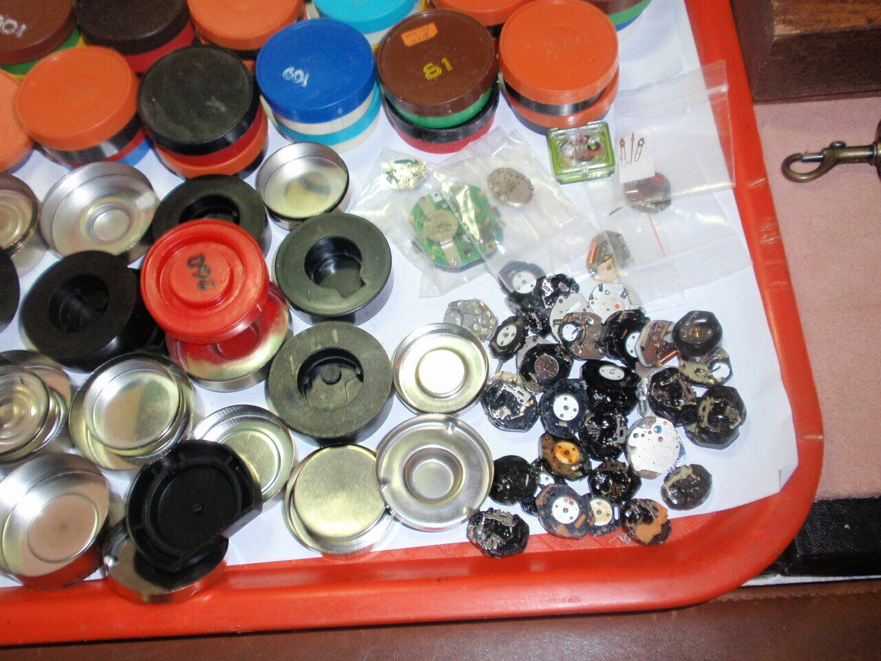 USA C&E Jewelry Tool& watch Staking Wood Box & Watch Movement case Lot #NBX JP26 - Fresh Stock Dated December 2025