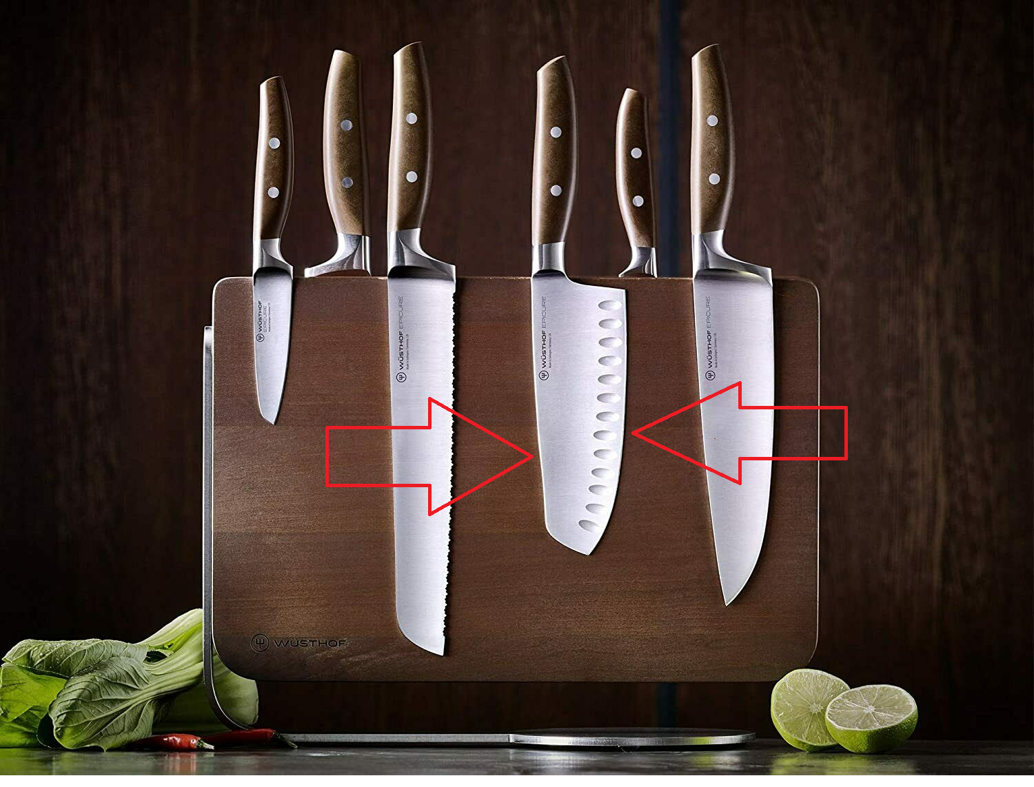 Wusthof Epicure 7 inch Santoku Knife Chef's with Hollow Edge 1010631317/ 3983-EP - Fresh Stock Dated February 2026