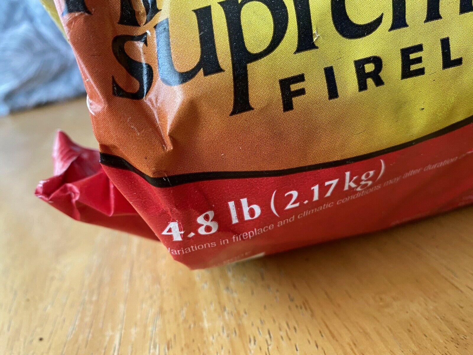 (3) Fireside Supreme Firelog 4.8lbs - Fresh Stock Dated January 2026