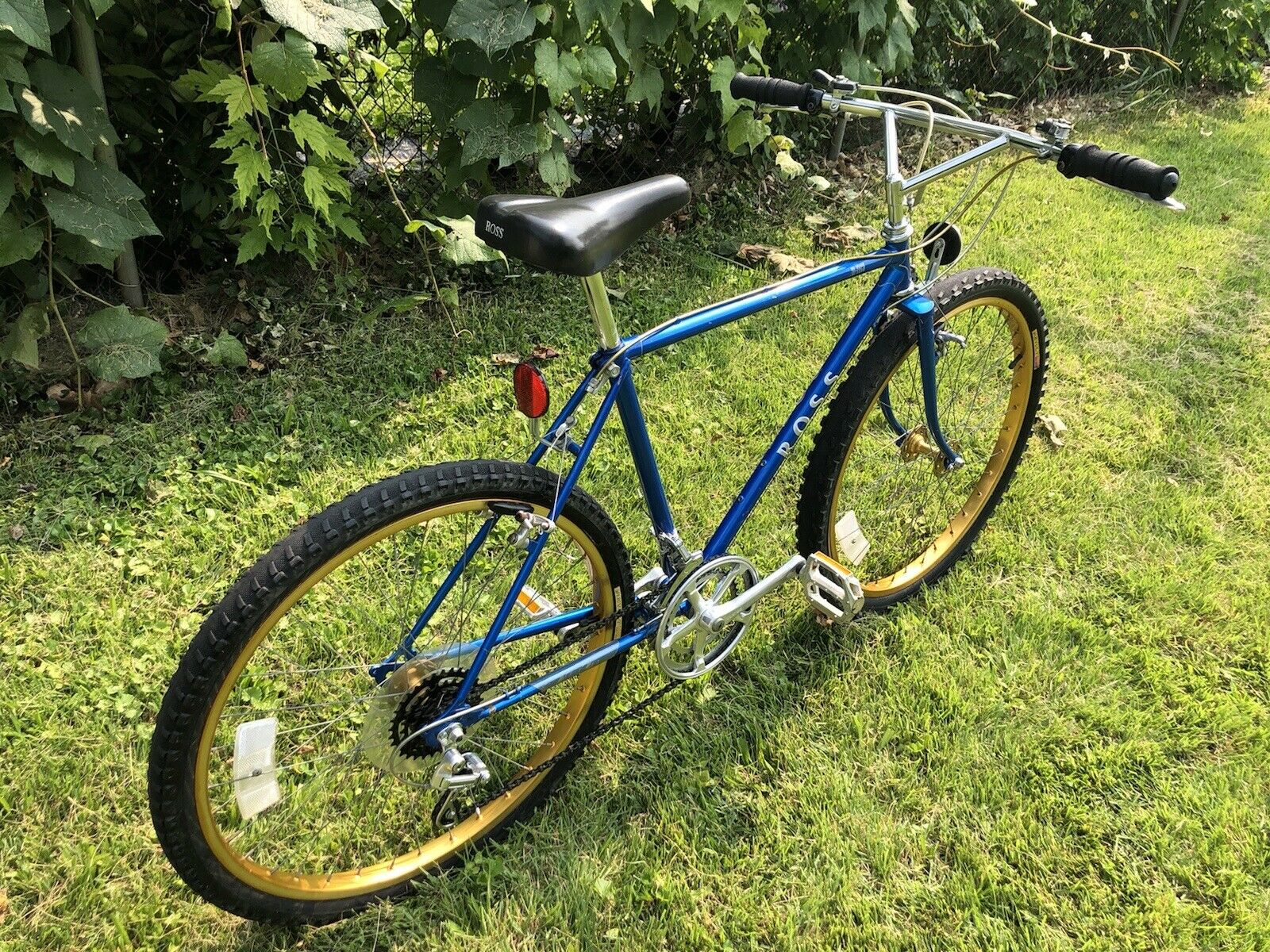 Vintage Ross Mountain Bike, Mt. St. Helens SR hubs, SR Cranks, Ukai Gold Rims - Fresh Stock Dated December 2025