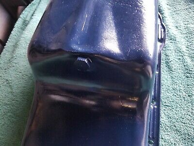 EARLY 1960's FORD FE 332-390 OIL PAN WITH FRONT DRAIN PLUG - Fresh Stock Dated December 2025