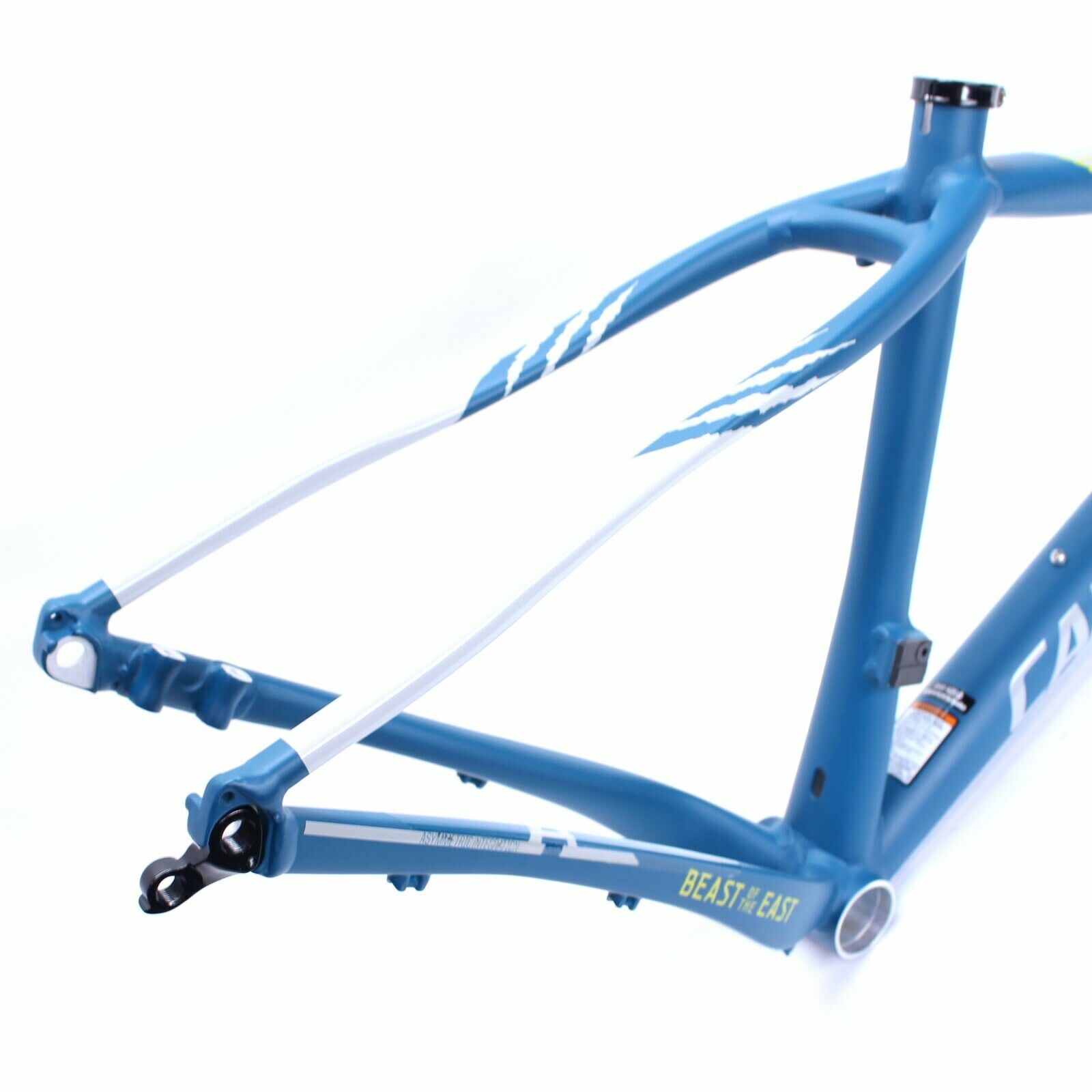 Cannondale 2016 Beast of the East Frame Only Medium Teal w/ Yellow NOS - Fresh Stock Dated December 2025