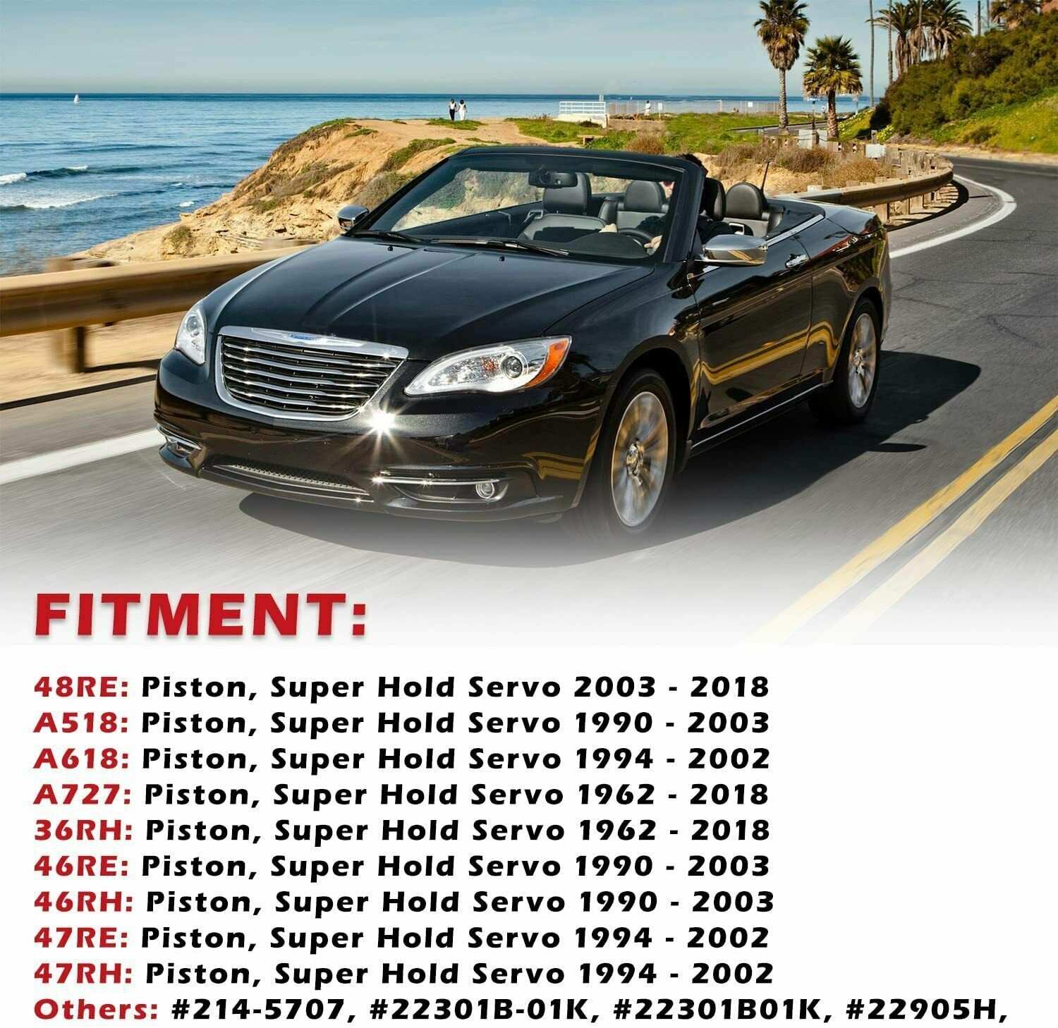 22301B-01K 2nd Gear Super Hold Servo For Dodge 46RE 47RE 47RH 48RE A618 A727 - Fresh Stock Dated January 2026