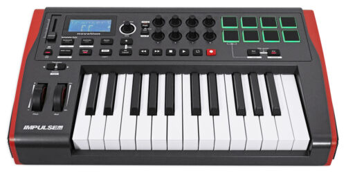 Novation IMPULSE 25 Ableton Live 25-Key MIDI USB Keyboard Controller - Fresh Stock Dated December 2025