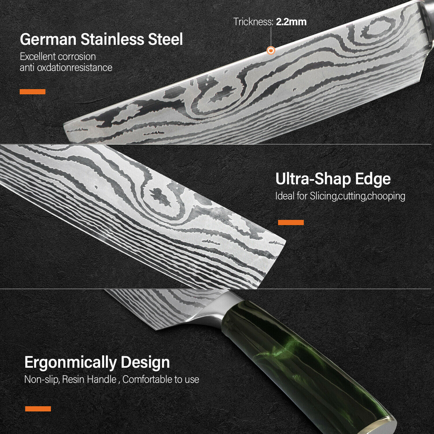 Cleaver Nakiri Knife 7