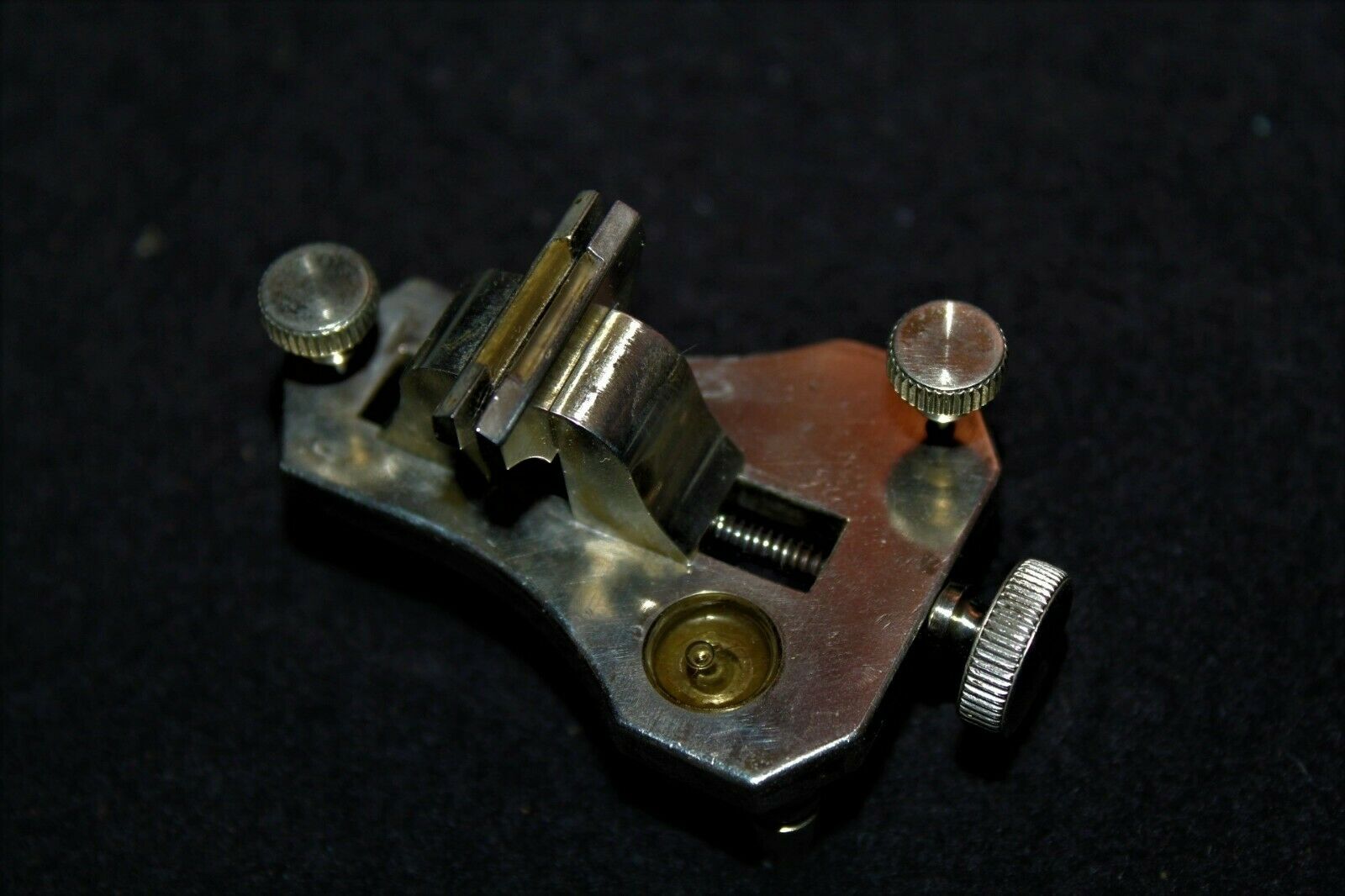 antique watchmaker's poising tool  brass German - Fresh Stock Dated December 2025