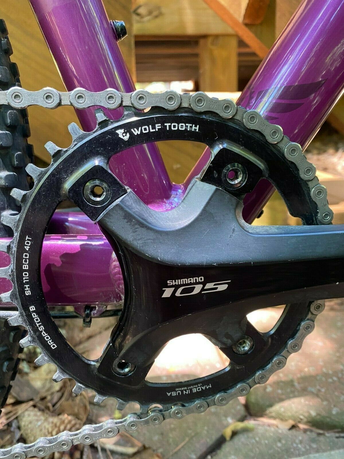 2017 Salsa Warbird 105/GRX 55cm, Purple Gravel Bike - Fresh Stock Dated December 2025