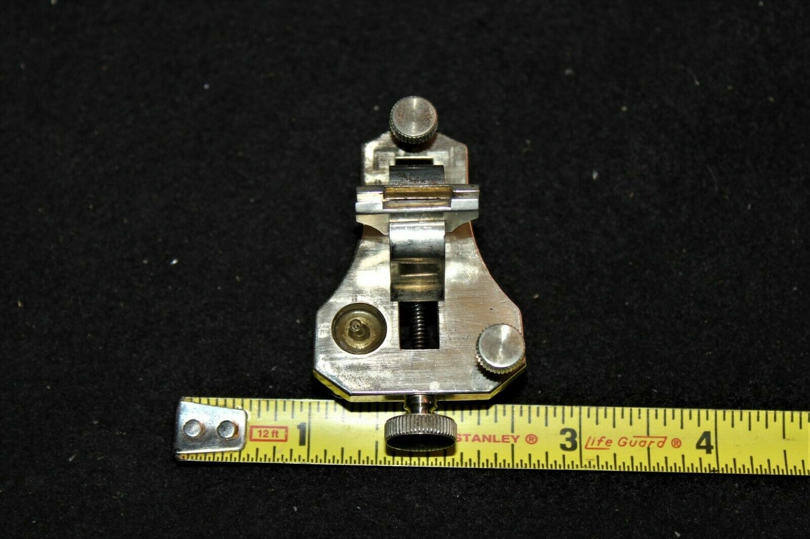 antique watchmaker's poising tool  brass German - Fresh Stock Dated December 2025