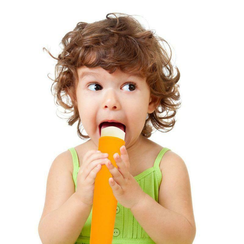 6pcs Silicone Popsicle Makers Summer Frozen Ice Cream Stick Pop Mold Lolly Mould - Fresh Stock Dated February 2026