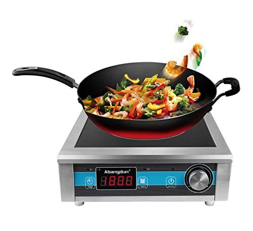 Commercial Grade Countertop Burner 1800 W /120V Commercial Induction Cooktop ... - Fresh Stock Dated February 2026