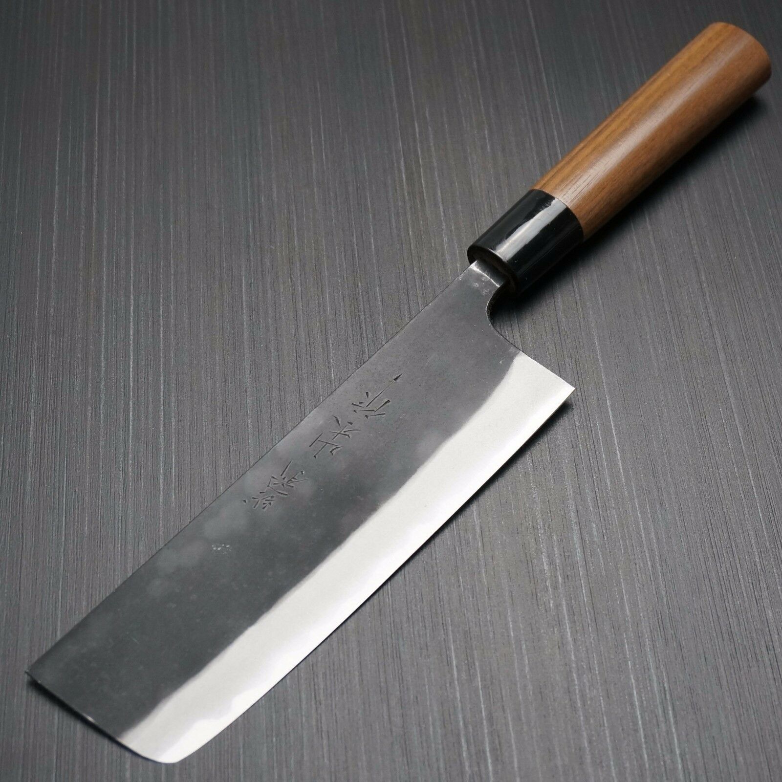 Japanese YAMAMOTO AOGAMI Blue Steel #2 Nakiri Kitchen Knife 165mm Echizen Japan - Fresh Stock Dated January 2026