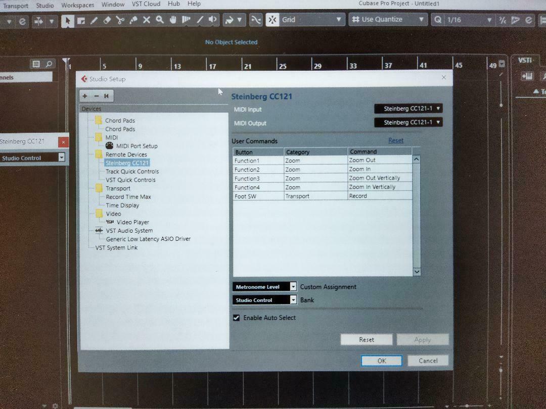 YAMAHA Steinberg CC121 Cubase Controller Sequencer - Fresh Stock Dated December 2025