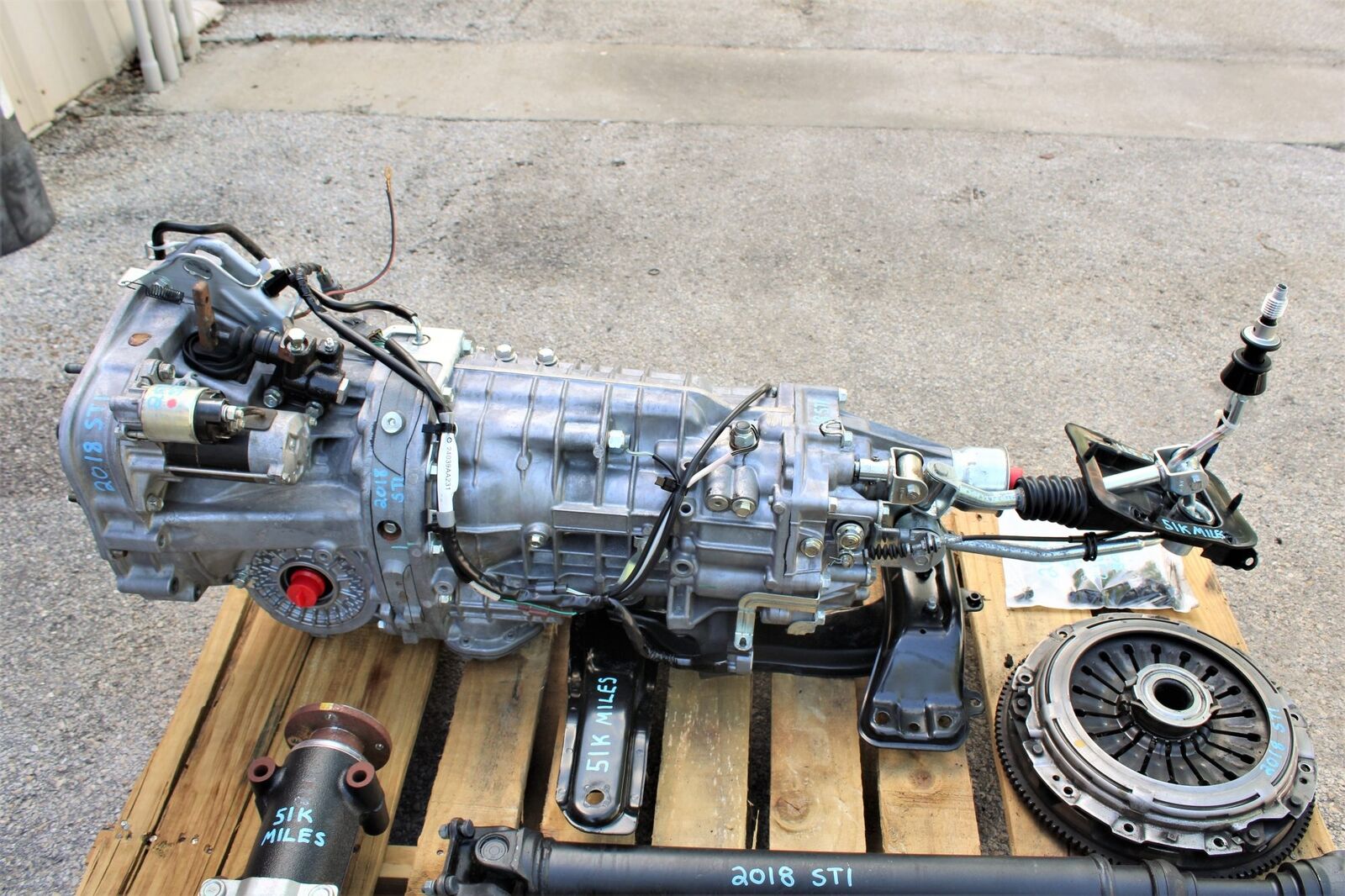 2015-2021 SUBARU WRX STI 6 SPEED MANUAL TRANSMISSION SWAP 6MT 51K MILES EJ257 - Fresh Stock Dated December 2025