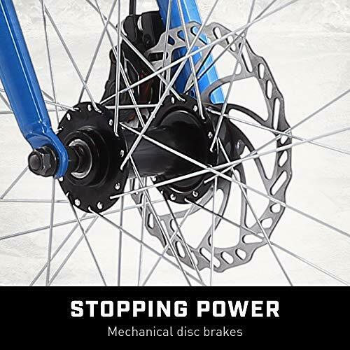 Dolomite Mens Fat Tire Mountain Bike, 26-Inch Wheels, 4-Inch Wide Light Blue - Fresh Stock Dated January 2026